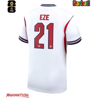Anglia Eberechi Eze #21 Tricou Fotbal Replică Mondial 2026 Barbati Acasa